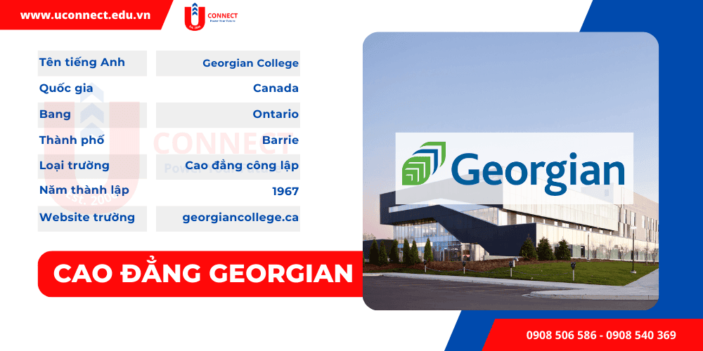 Học bổng cao đẳng GEORGIAN, bang Ontario, Canada